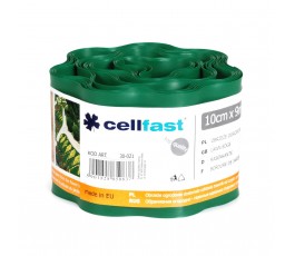 cellfast obrzeże trawnika 10cmx9m ciemna zieleń c30-21