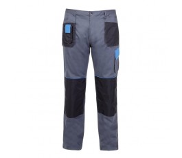 spodnie szaro-niebieskie 190g/m2 3xl(60) 100% bawełna, lahtipro