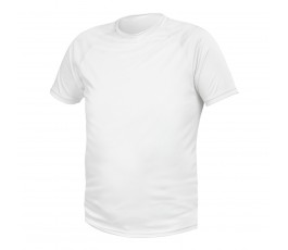 hogert t-shirt poliestrowy xl biały ht5k401-xl