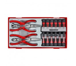 teng tools zestaw 12 wkrętaków i 4 szczypiec ttmi16 104450101