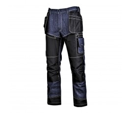 lahtipro spodnie jeansowe niebieskie ze wzmocnieniami rozmiar xl l4051804