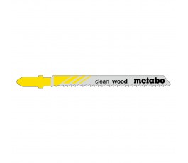 metabo zestaw 3 brzeszczotów do wyrzynarek "clean wood" 74x2.5mm 623961000