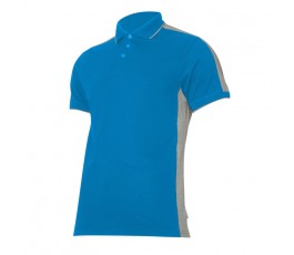 lahtipro koszulka polo niebiesko-szara 190g/m2 rozmiar 'xl' l4031904