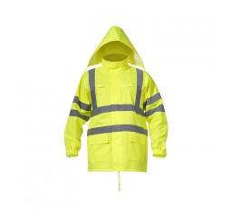 lahtipro kurtka ostrzegawcza przeciwdeszczowa żółta rozmiar xl l4091304