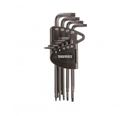teng tools zestaw 9 kluczy trzpieniowych m crmo 231780107