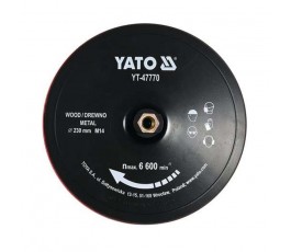 yato tarcza z rzepem 230mm m14 + akcesoria yt-47770