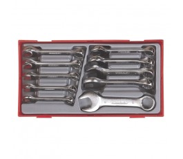 teng tools zestaw 10 kluczy płasko-oczkowych 10-19mm tt6010m crv 109470104