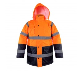 lahtipro kurtka ostrzegawcza zimowa pomarańczowa rozmiar s l4090601