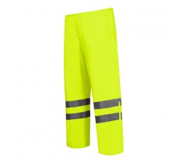 lahtipro spodnie ostrzegawcze przeciwdeszczowe żółte rozmiar xl l4100804
